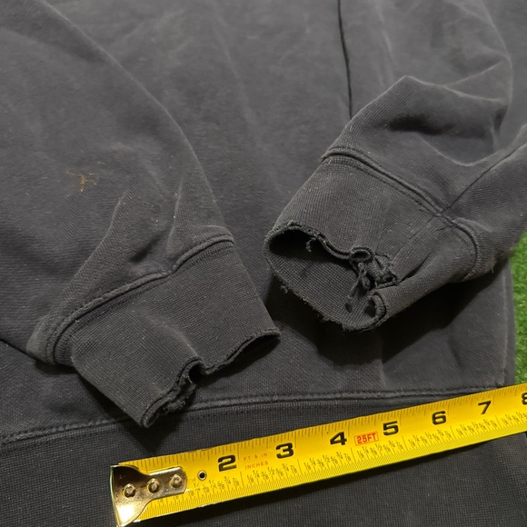 Vintage Nike Center Swoosh Check Y2K 90s Cleveland Indians Med Pullover Hoodie - Picture 7 of 7